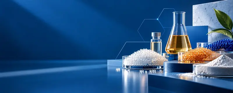 Laboratory glassware with specialty additive granules and powders